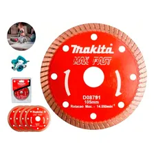 Disco Diamantado Turbo Mak Fast 4 -105mm Makita D-08791 Foto mini 2