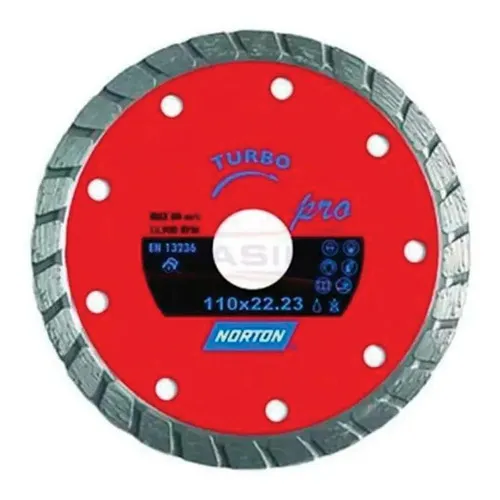 Disco Diamantado Turbo Norton 110x8x22,23mm Foto 1