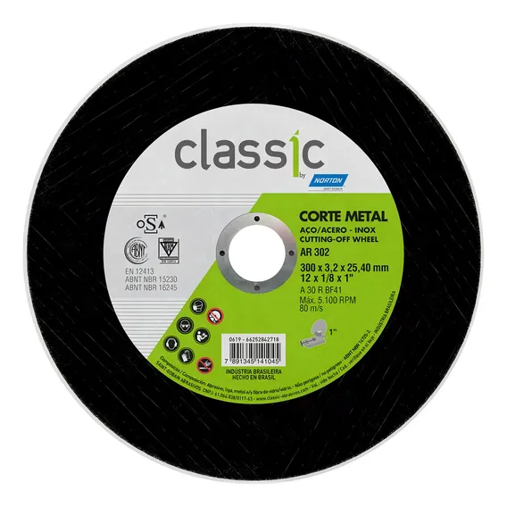Disco Ferro Norton 302 Classic 12x1 Foto 1