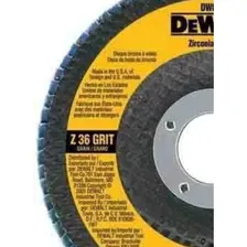 Disco Flap Fibra Grão 80 4.1/2 Dewalt Dw8309-ar Foto mini 4