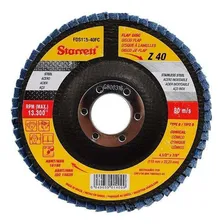 Disco Flap Starrett 4.1/2 115mm Gr 40 Fds115-40fc Foto mini 1