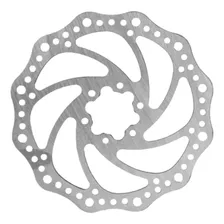Disco Freio Bike Mtb Dh Rotor 180mm Inox 6 Parafus Bicicleta Cor Prateado Foto mini 2