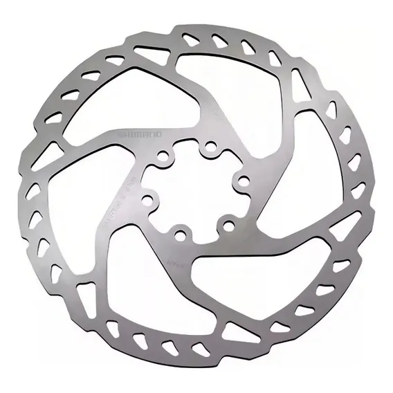 Disco Freio Rotor Shimano Deore Slx Rt66 160mm - 6 Furos Cor Prateado Foto 1
