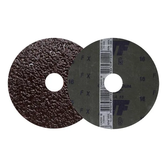 Disco Lixa Carborundum Ltf 4.1/2 Grao 4 - Kit Foto 1