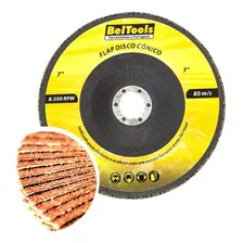 Disco Lixa Flap 7' Grão 40 10 Peças Classic Basic Beltools Foto  mini 1