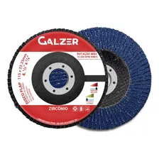 Disco Lixa Flap Grão 60 Kit 5 Peças Cor Azul Foto mini  3