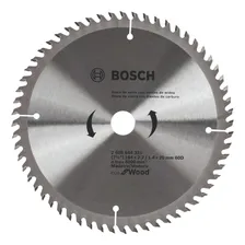 Disco P/ Serra Circular Eco 184mm 60 Dentes Bosch Foto mini  2