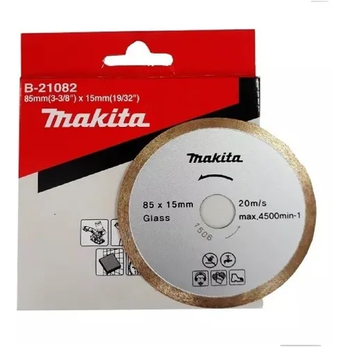 Disco Para Cortadora De Vidro B-21082- Makita Foto 1