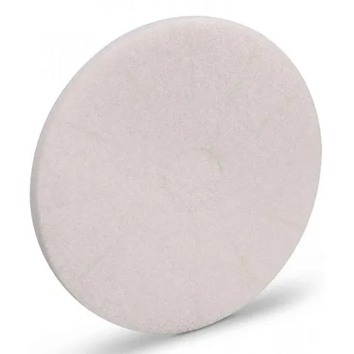 Disco Polidor Branco P/ Limpeza Piso P/ Enceradeiras 350mm Foto 1