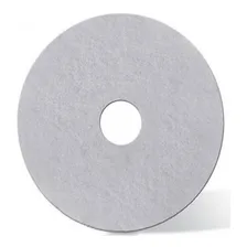 Disco Polidor Branco P/ Limpeza Piso P/ Enceradeiras 350mm Foto mini 2