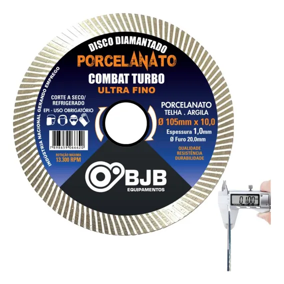 Disco Porcelanato Fino 105mm Para Serra Makita Foto 1