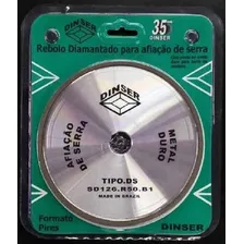 Disco Rebolo Diamantado Afiar Videa Dinser R50 Serra Madeira Cor Prateado Foto mini 2