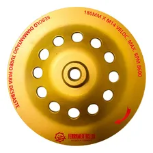 Disco Rebolo Diamantado Turbo 180mm M14 Ldi Ferramentas Foto mini 3