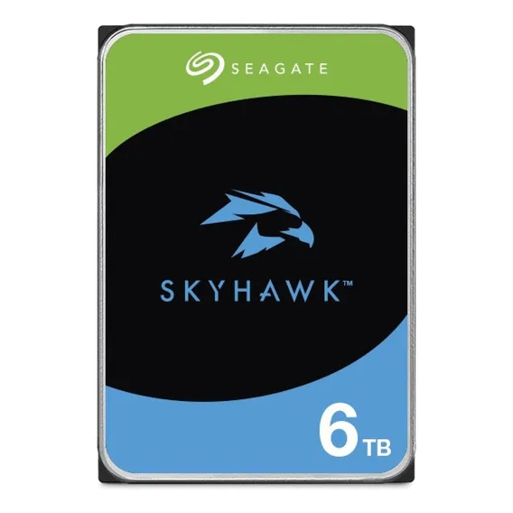 Disco rĂgido de vigilância por vĂdeo Seagate Skyhawk 6tb HDD Sata Foto 1
