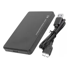 Disco rígido externo HD 1 Tb USB 2.0 3.0 1 Tera cor preta Foto  mini 1