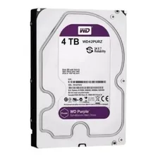 Disco rígido Wd Hdd Purple 4tb Surveillance 64mb Intellipower Purple Color Foto mini  2