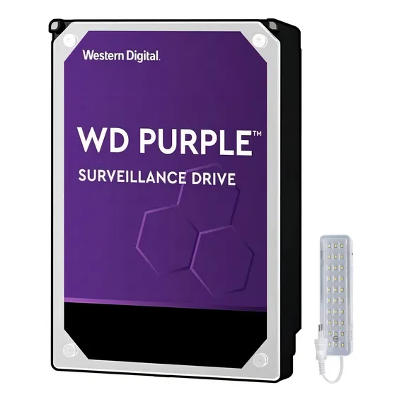 Disco RÃgido Wd Purple Hd 6tb Para Cftv Wd60purz Intelbras Foto 1