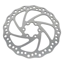 Disco Rotor 160mm 6 Parafusos High One Cromado 6 Furos Bike Foto mini 1
