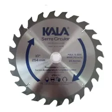 Disco Serra Circular 10 Pol - 250mm 24 Dentes Kala Cor Prateado Foto  mini 1