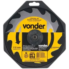 Disco Serra Circular 12 Dentes 110mm Vonder Foto mini 2