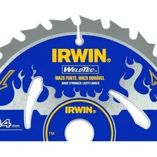 Disco Serra Circular 184mm Weldtec 40 Dentes - 1863660 Irwin Foto mini 2
