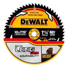 Disco Serra Circular 60 Dentes 7 1/4 184mm Dwaw71460 Dewalt Foto mini 3