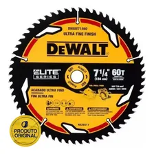 Disco Serra Circular 60 Dentes 7 1/4 184mm Dwaw71460 Dewalt Foto mini 1