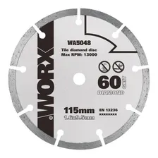 Disco Serra Circular Diamantado Para Cerâmica Wa5048 Worx Foto  mini 1