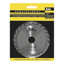 Disco Serra Circular Eda Ponta Videa 110mm 24d Para Makita Foto mini 1