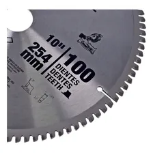 Disco Serra Circular P/ Aluminio 10 254mm 100 Dentes Dewalt Foto mini 3