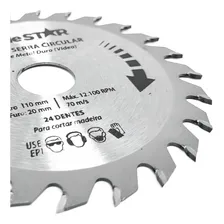 Disco Serra Circular Videa 110x20mm 24 Dentes Foto mini  2