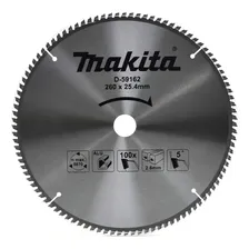 Disco Serra P/ AlumÃnio 260 Mm 100 Dentes D-59162 Makita Foto mini 1