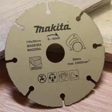Disco Serra Para Madeira 110x20 Mm Tungstênio B-40668 Makita Cor Foto mini  2