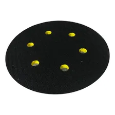 Disco Suporte Lixadeira Roto Orbital Roquite Hookit 6 Prato Foto mini  3