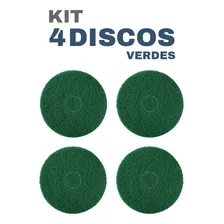 Disco Verde P/limpeza Piso P/ Enceradeira 510mm Kit C/04 Foto mini 4