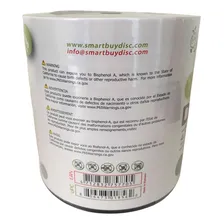 Disco virgem DVD-R SmartBuy de 16x por 100 unidades Foto mini  3