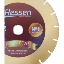 Discos Diamantado P/ Aço E Inox 180 Mm X 7/8 Hessen Allmetal Foto mini 1