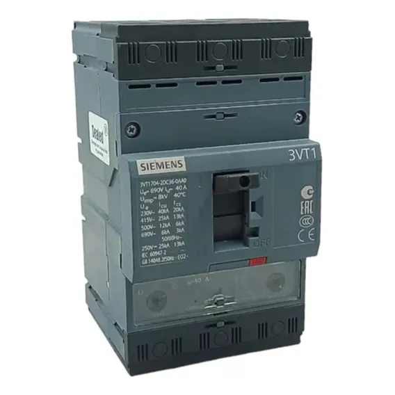 Disjuntor 3p 25-32a 25ka - Siemens Foto 1