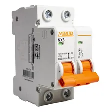 Disjuntor Bipolar 16a Metaltex Foto  mini 1