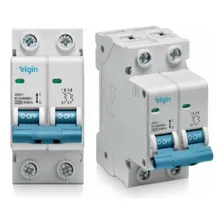 Disjuntor Bipolar 25a 2 Polos - Elgin Foto mini  2