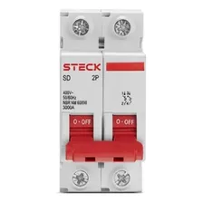 Disjuntor Bipolar 25a Curva C Sdd62c25 - Steck Foto mini 3