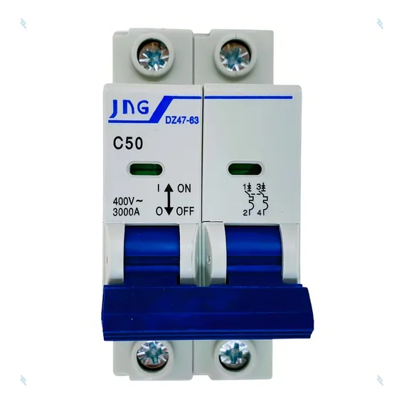 Disjuntor Bipolar 50a (c) Jng Foto 1