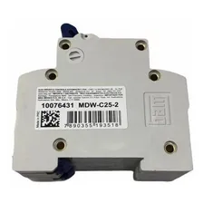 Disjuntor Bipolar Curva C 25a 3ka Foto mini  2