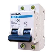 Disjuntor Bipolar Curva C 80a Foto  mini 1