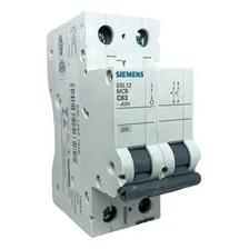 Disjuntor Bipolar Din 63a Siemens Foto mini 1