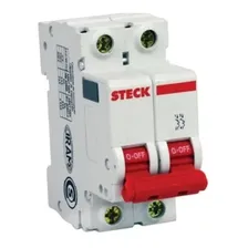 Disjuntor Bipolar Din Steck Curva C 32a Foto mini  3
