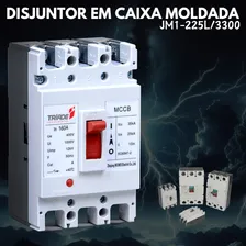 Disjuntor Caixa Moldada 160a Trifásico Jm1-225l/3300 Foto mini 4