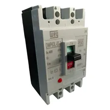 Disjuntor Caixa Moldada Dwp63 63a 3p Weg Foto mini  3