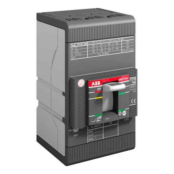 Disjuntor Caixa Moldada Tmax Xt1b 160 Tmd - 63a Foto 1