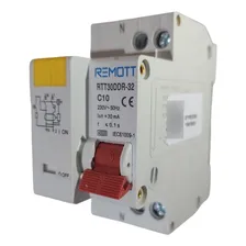 Disjuntor Diferencial Residual Bipolar Dr 10a 230v 2p 30ma Foto mini 1